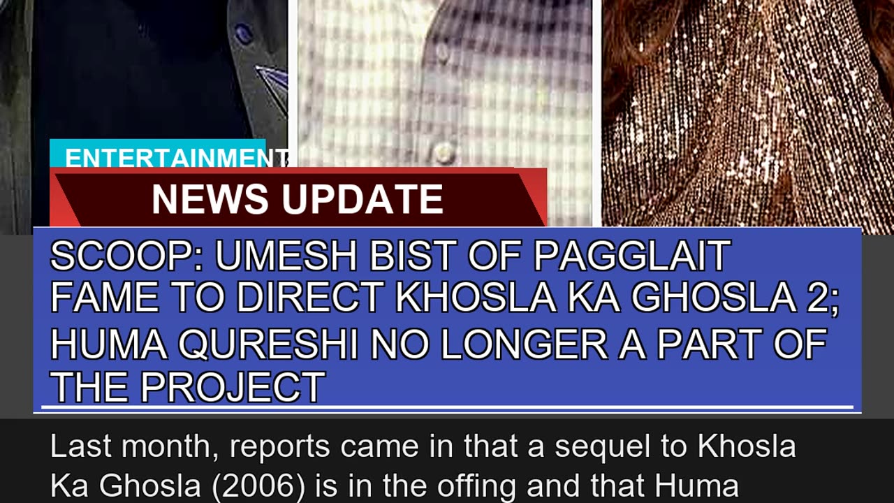 Scoop Umesh Bist of Pagglait Fame to Direct Khosl
