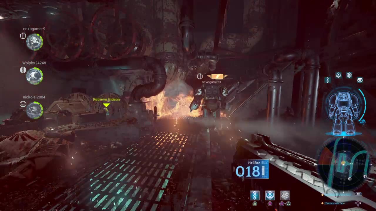 Blasian Babies DaDa Plays Warhammer 40,000 Space Hulk: Deathwing 4 Player PS4, Chapter 1