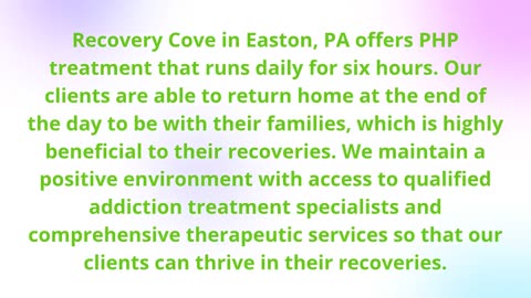 Recovery Cove, LLC – Effective PHP Treatment Center in Easton, PA