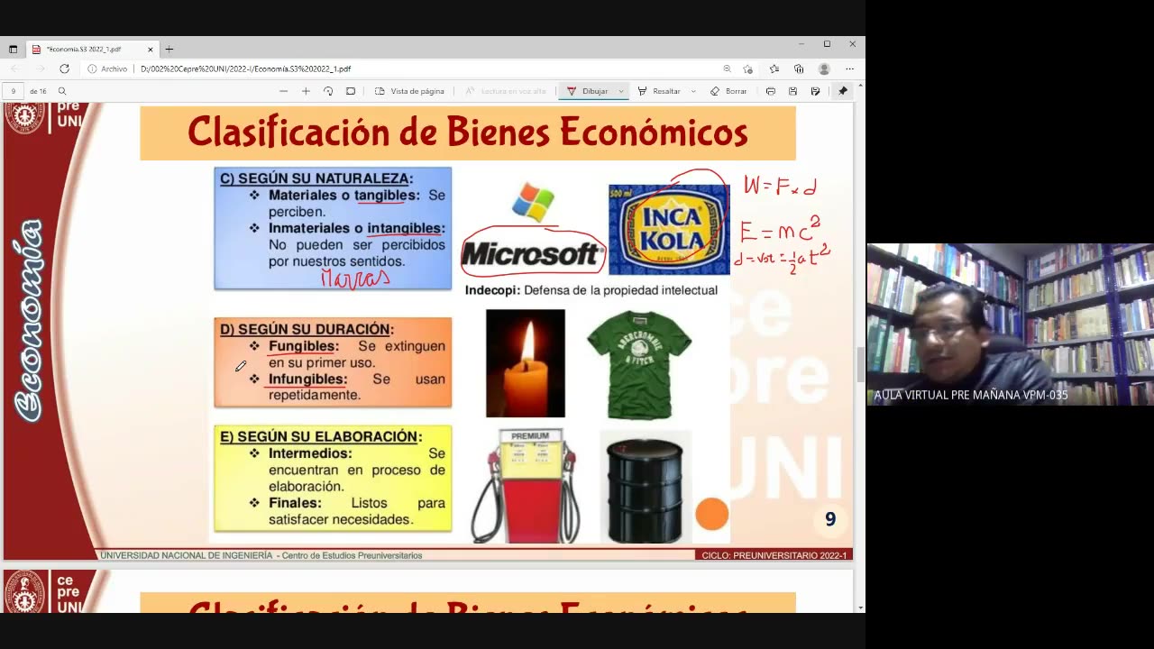 CEPRE UNI 2022 - 1 | Semana 03 | Economía