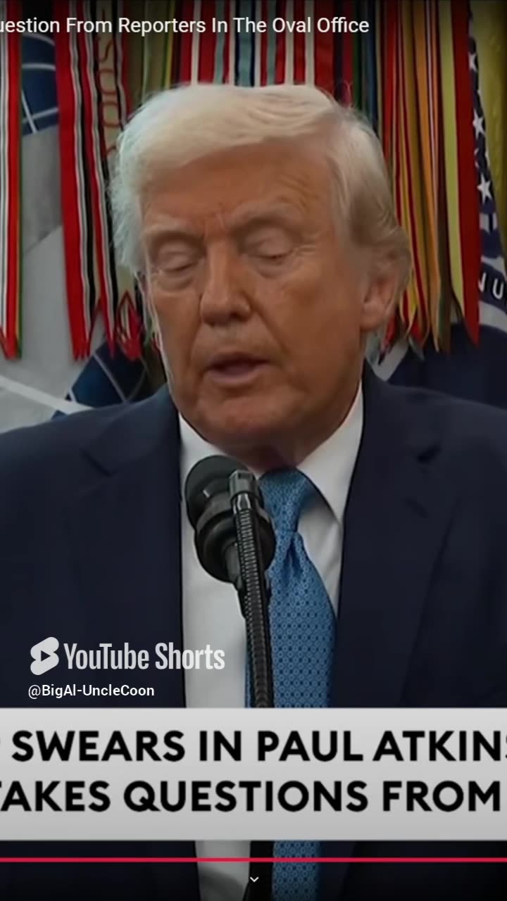 PRESIDENT TRUMP SAYS AMERICA IS IN THE GOLDEN AGE