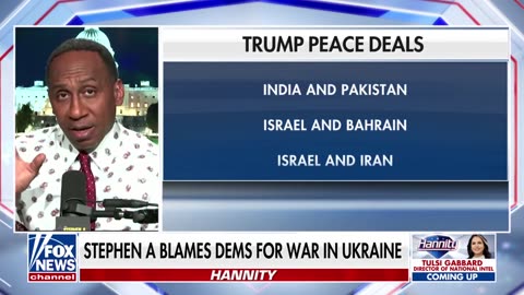 HISTORY LESSON! Stephen A. Smith Blames Dems For War in Ukraine