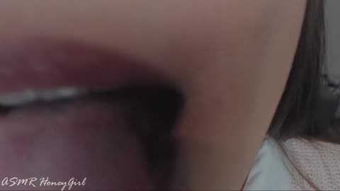 ASMR Lens Licking