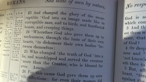 Worshiping and Serving the Creature rather than the Creator