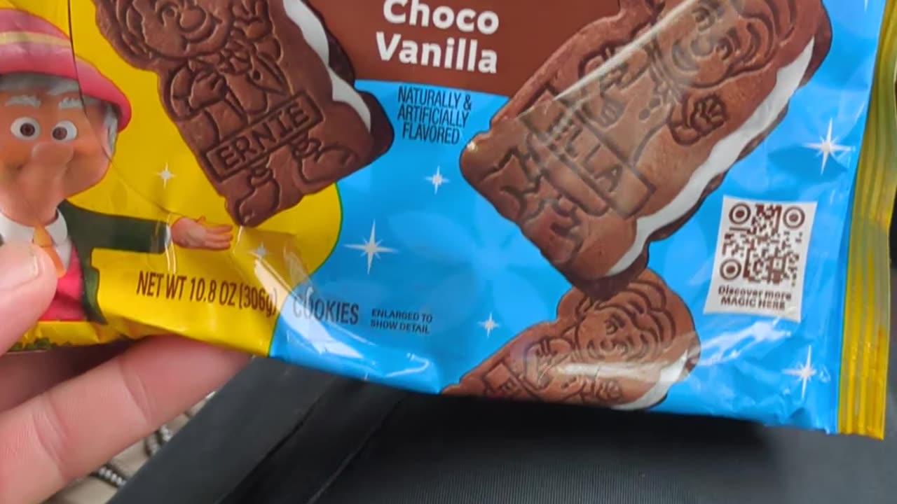 Keebler E L Fudge Choco Vanilla Elfwich Cookies Taste Test Fast-Food Restaurant Dessert Review Guys