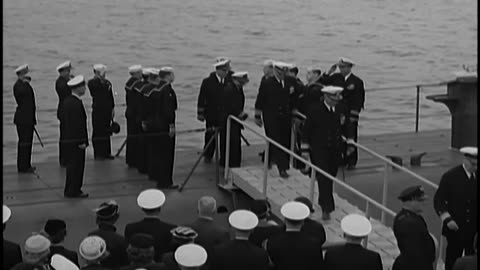 COMMISSIONING CEREMO... - COMMISSIONING CEREMONIES OF USS NAUTILUS (SSN-571) GROTON, C - 428-npc-545