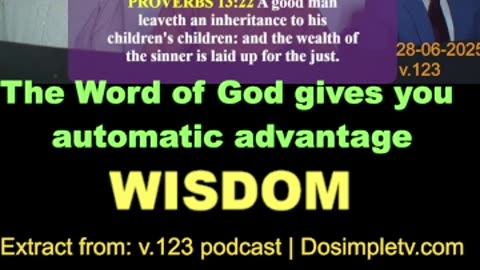 The Word of God gives you advantage