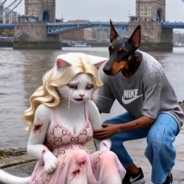 What kind of love should she choose?#fyp #aicat #aicats #kitten #cat