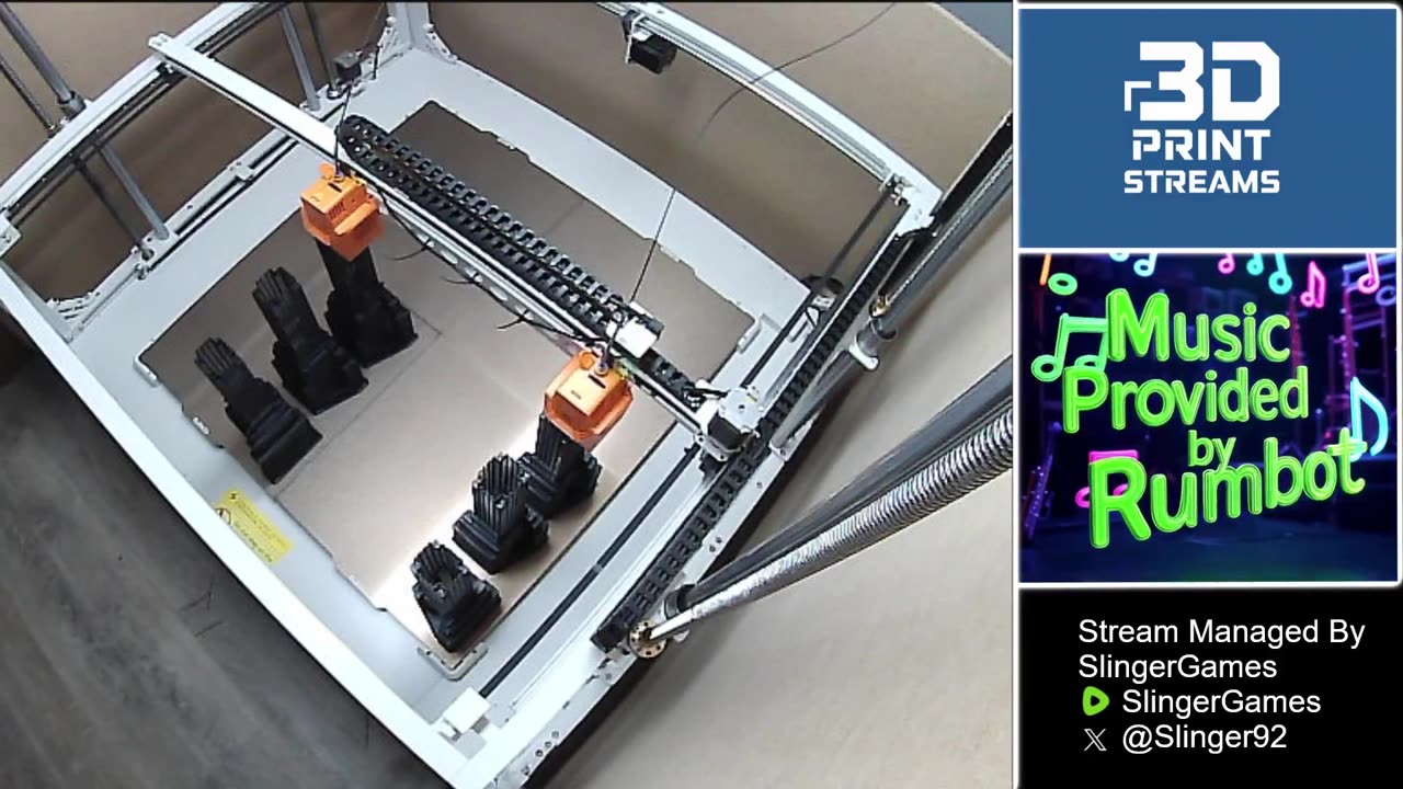 LIVE Large Format 3D Print - 01/15/2026