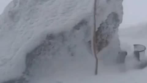 🇷🇺 Anomalous Snowfall in the Caucasus ❄️