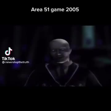 Video game area 51 from 2005 stating that in the future