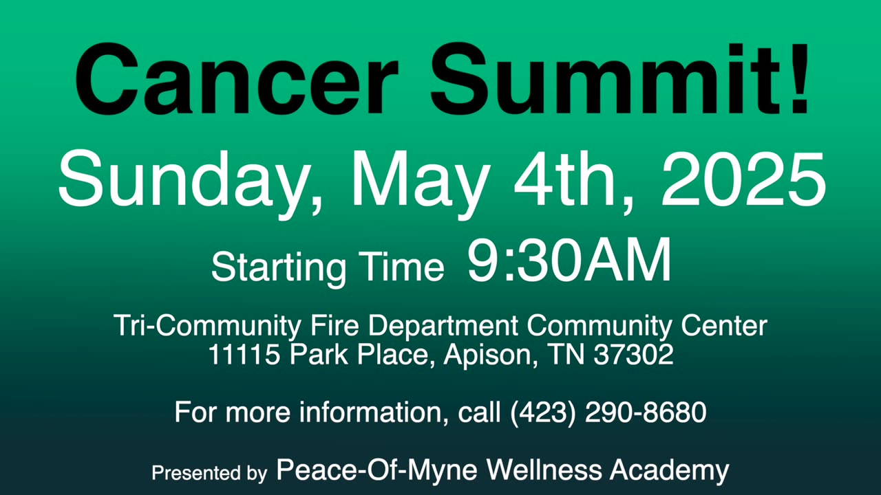 Cancer Summit - Apison, TN