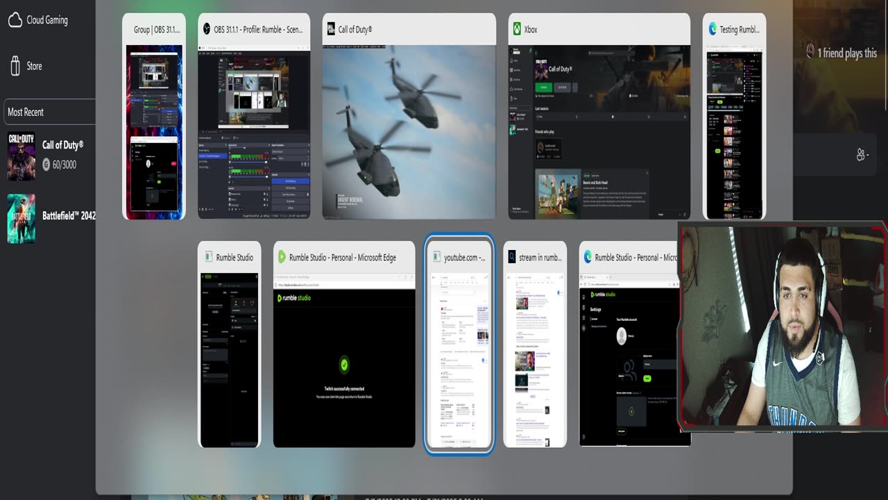 Testing Rumble with Warzone