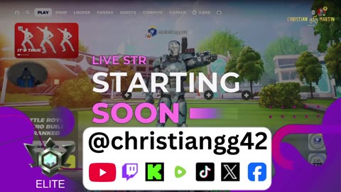 christianmartingg42 | Fortnite | Live Stream 🔴