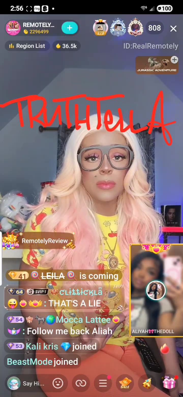 LIYAH THE DOLL READS REMOTELY REVIEW FOR FILTH & LEAVES HIM SPEECHLESS
