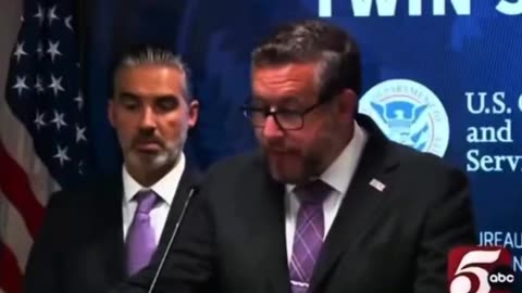 US Citizenship and Immigration Services Director Joseph B Edlow announces