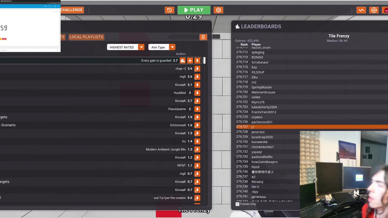 Grinding Until I Reach Kovaak World Record
