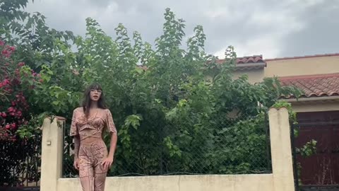 French tgirl walking to me