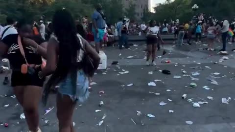 Pride celebration interrupted by bear spray – wild scenes!