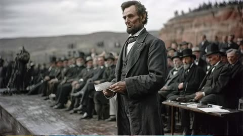 Bill Whittle - Abraham Lincoln (Gettysburg Address) brought to life by AI