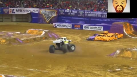 Monster Jam Jim Bendzick’s Dizzying Donuts (REACTION)