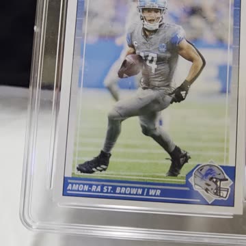 Graded 8 nfl trading card mystery box
