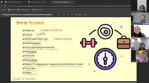 Fluency Builders-A1 (15) Daily routine - Closure