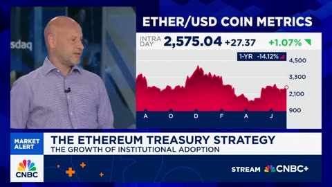 Co-founder of Ethereum on ETH's treasury approach and the usefulness of the cryptocurrency