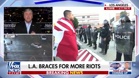 Hannity accuses Dems of ‘adding fuel to the fire' Amid LA ICE Riots