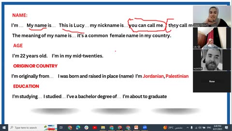 Introduce Yourself(3)