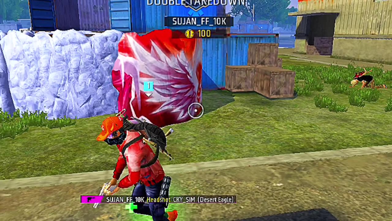 1vs4 shorts video free fire🔥🇧🇷