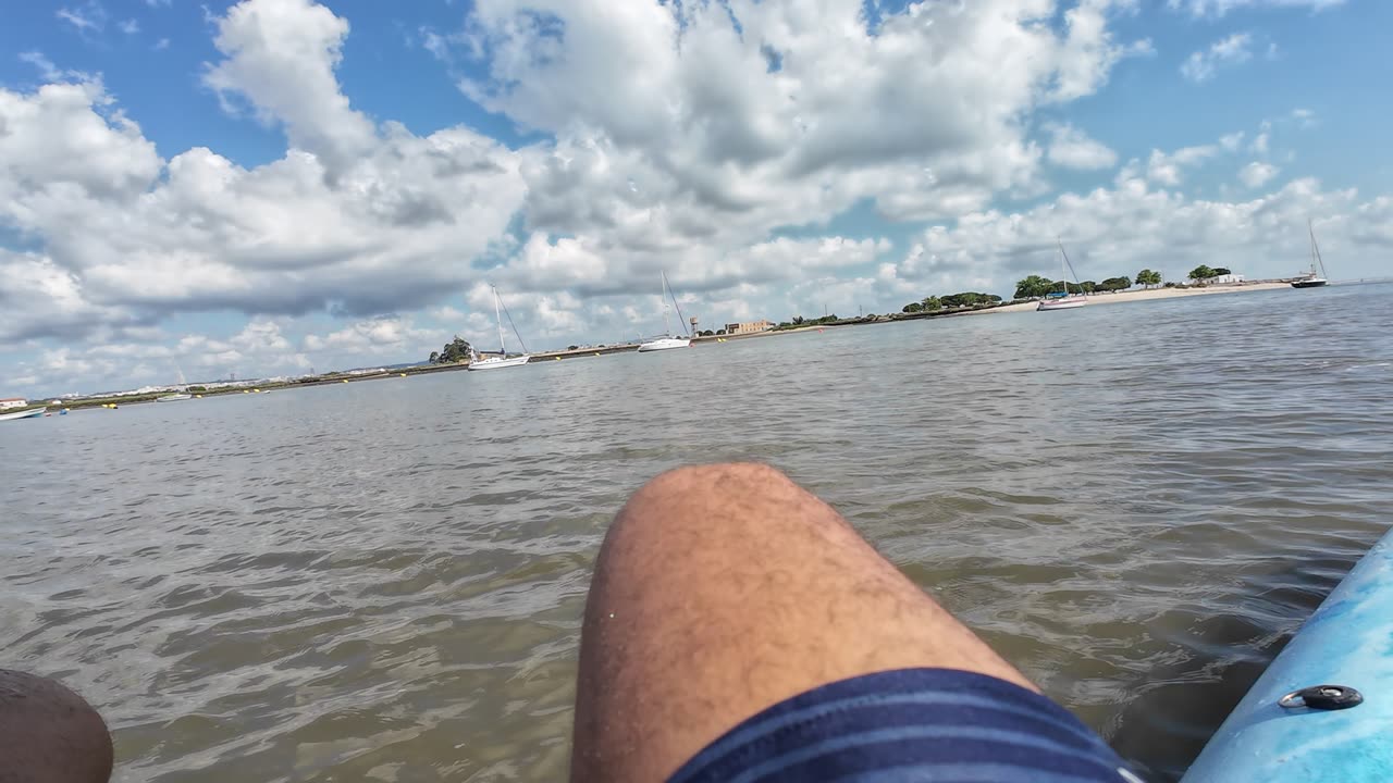 POV Kayak Ride on The South Side, Portugal - Margem Sul, S02E02 Seixal 11th MAY 2K25 Part 2