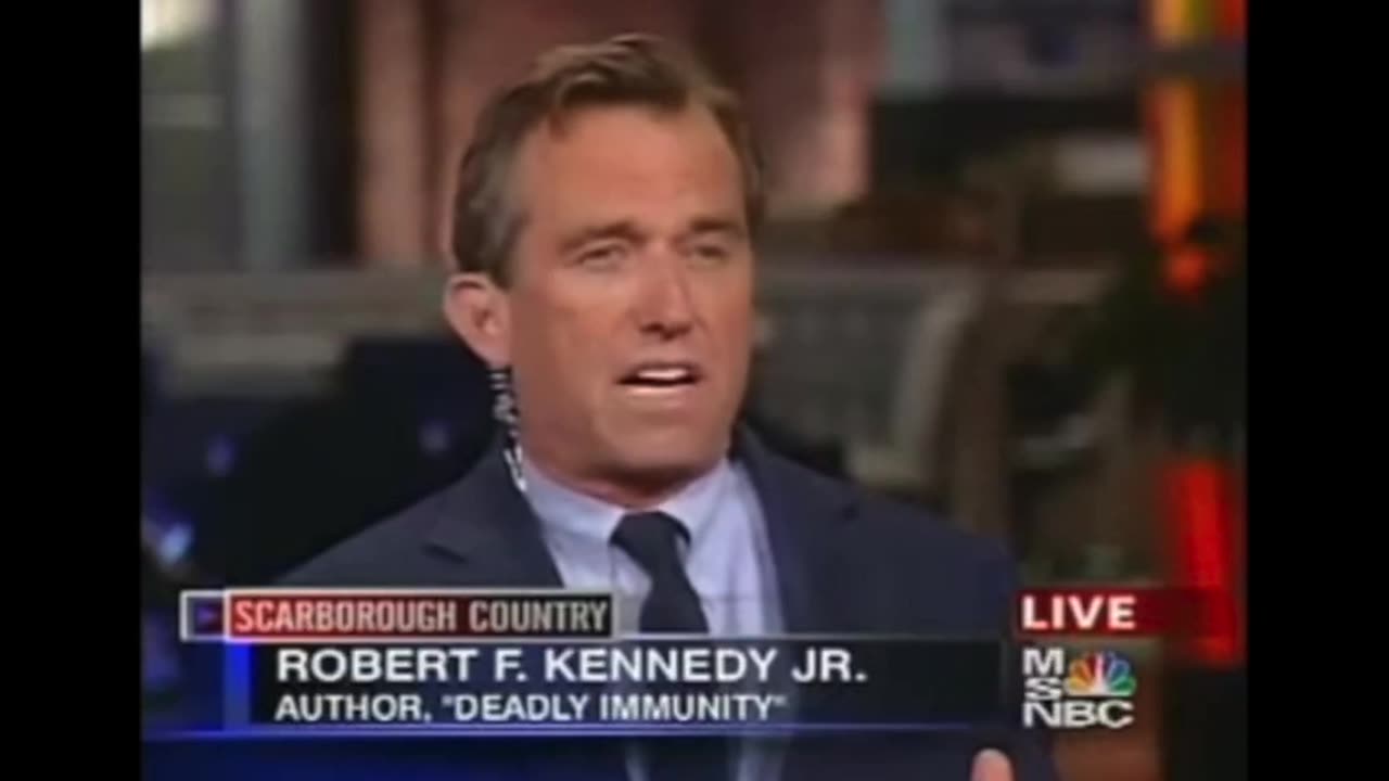RFK,jr 2005 INTERVIEW WITH JOE SCARBOROUGH - MSNBC