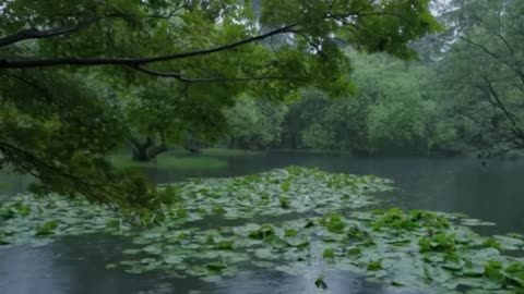 Lake Rain Lullaby: 1 Hour of Pure Sleep Sedation