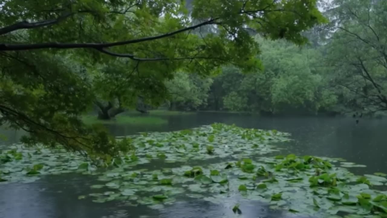Lake Rain Lullaby: 1 Hour of Pure Sleep Sedation