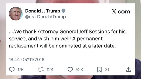 DONALD TRUMP PUTS OUT ANOTHER POST & BRINGS IN ANOTHER NAME!