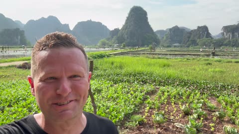Lying Dragon Mountain in Ninh Binh, Vietnam (part 2)