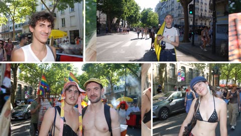 Paris France Gay LGBTQIA Pride 2025 Photo book 9. Chris Summerfield.