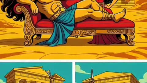 Samson vs. Delilah 💪✂️ The First Power Cut in History