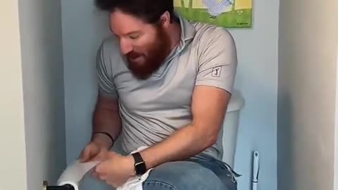 Imagine planning ahead to trick god so you can wipe your ass on saturdays