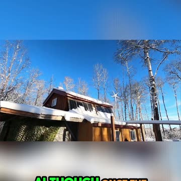 Snowy Morning_ Wood, Snow, and a Beautiful Day Ahead! #livingoffgrid #wintervibes #firewood