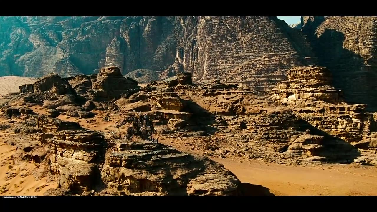 Jetfire Egypt Scene - Transformers Revenge Of The Fallen-(2009) Movie Clip
