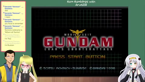 Char's Counter Attack (PS1/RetroArch) [Elle stream] Amuro story
