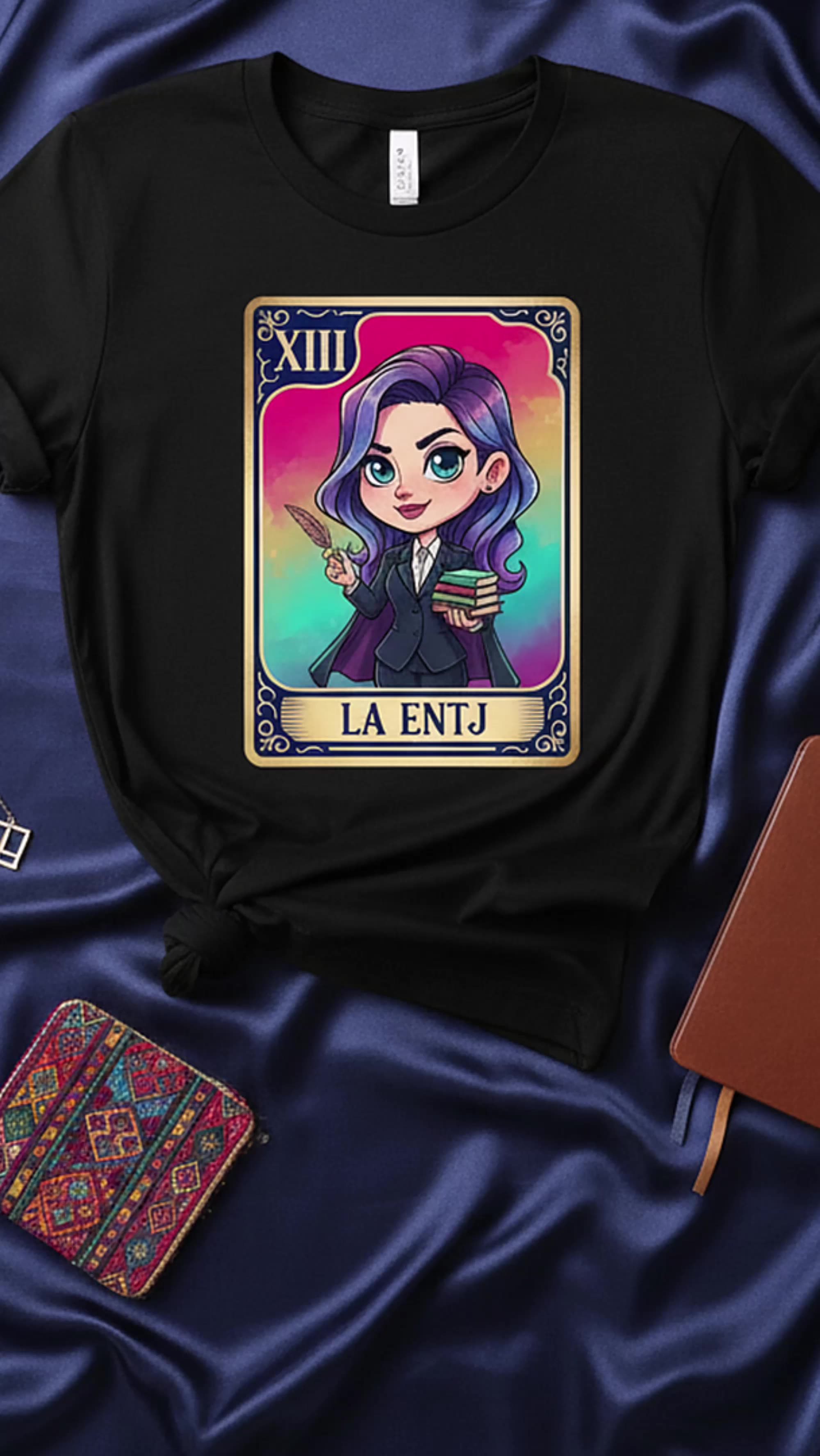 ¿Eres ENTJ y lo sabes? Esta camiseta habla por ti con pura vibra jefa #MBTI #LaENTJ