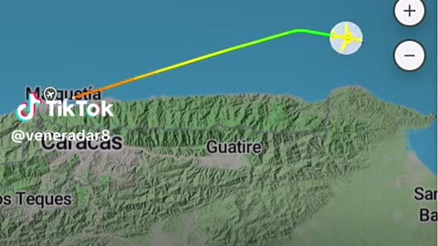 AVION PRIVADO SALIO DE MAIQUETIA, PERO NO TIENE DESTINO FIJO.