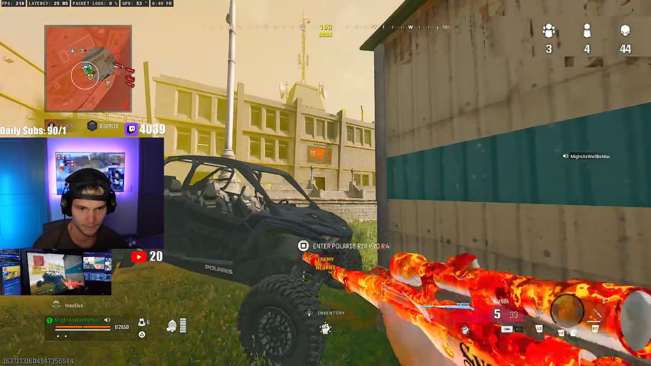 #1 Solo vs QUADS POV - 9.5 KD