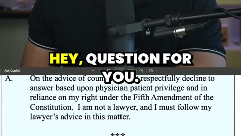 Doctor PLEADS the Fifth on Biden’s Health