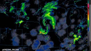 North Central USA getting blitzed from the low frequency microwave energy 16.7.25