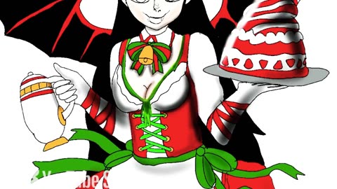 Oc speedpaint nuclear the vampire god