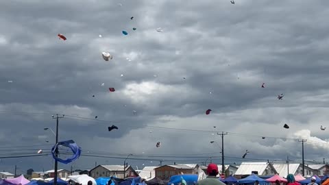 Colorful Clothing Dust Devil
